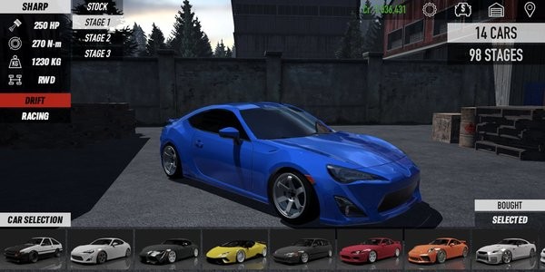 漂移与竞速手机版(touge drift and racing lite)