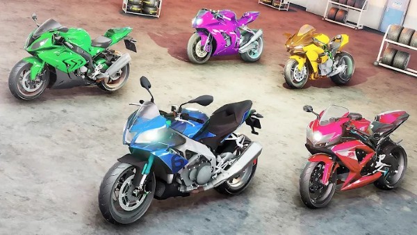 摩托车特技竞速赛游戏(turbo bike slame race)