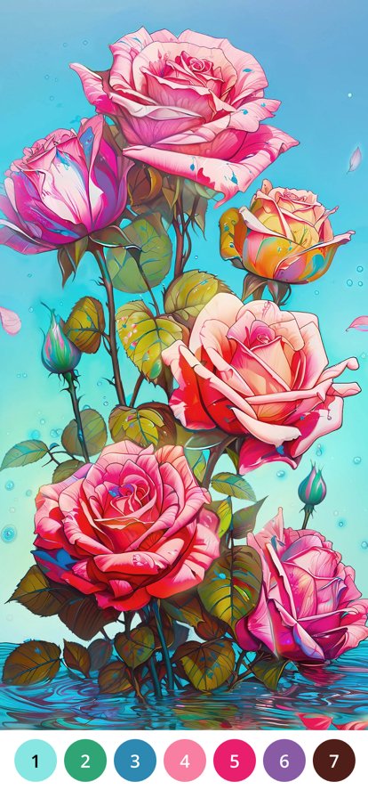 数字填色趣味解压软件