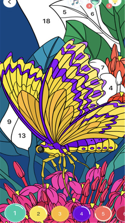 数字填色绘本app