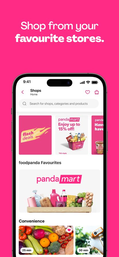 空腹熊猫foodpanda外卖app