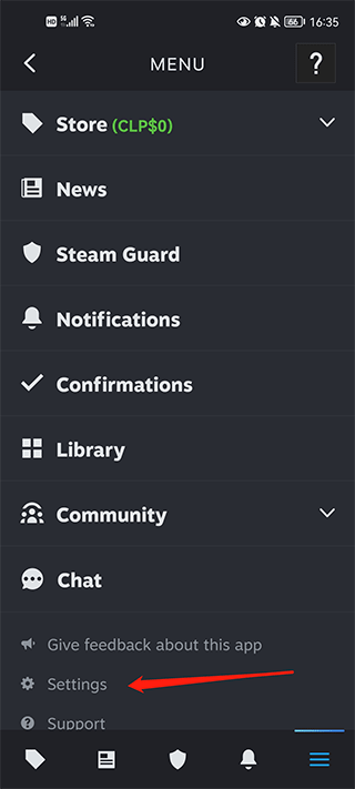 掌上Steam怎么设置中文