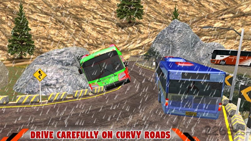 现代巴士车道停车场3d最新版