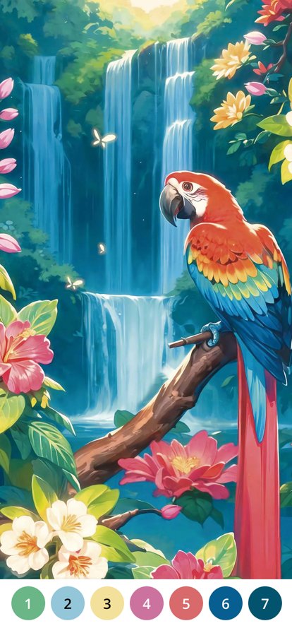 数字填色趣味解压软件