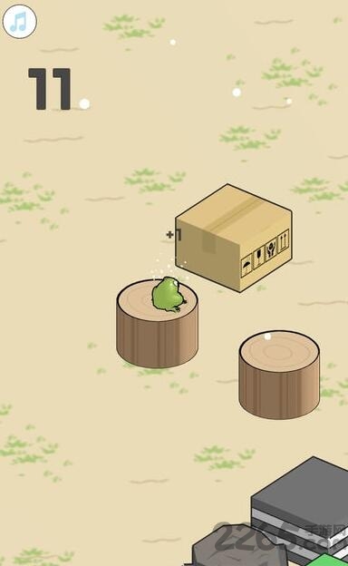 旅行青蛙跳一跳安卓游戏