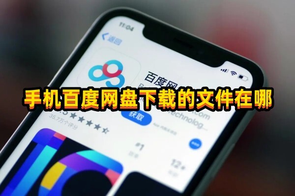 手机百度网盘下载的文件在哪 手机百度网盘下载的文件在哪
