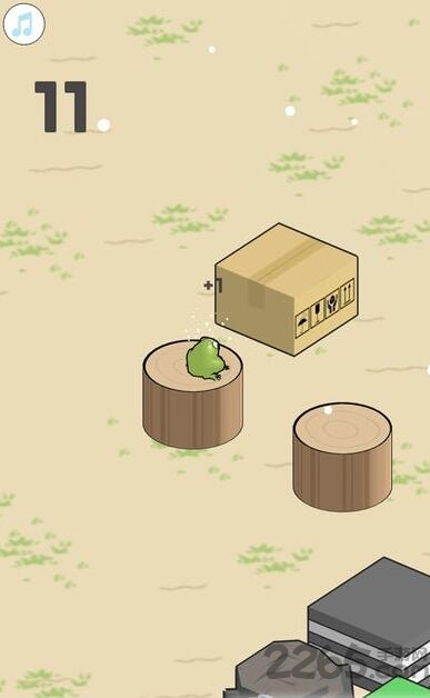 旅行青蛙跳一跳安卓游戏