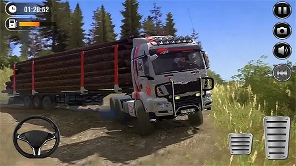 卡车货车登山模拟越野版