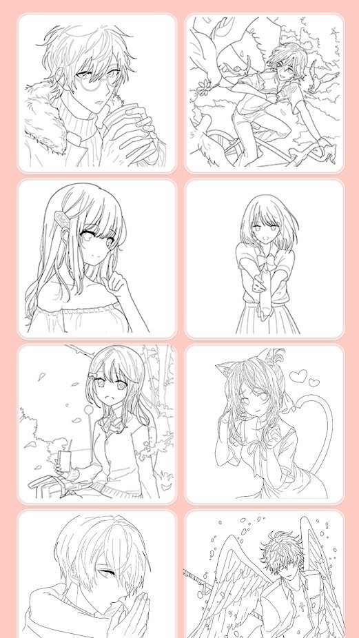 tapanimecolor动漫填色