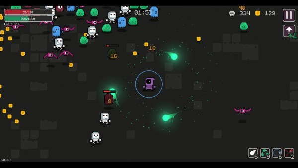 无尽的波浪生存游戏