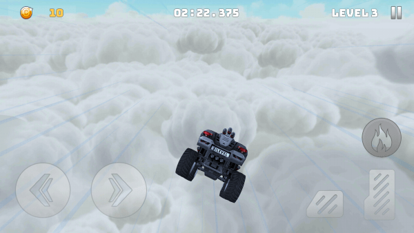 爬山特技赛车游戏