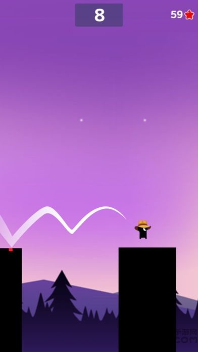火柴人跳一跳游戏