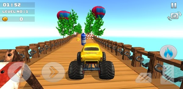 怪物卡车赛车冒险游戏(modern climb stunt)