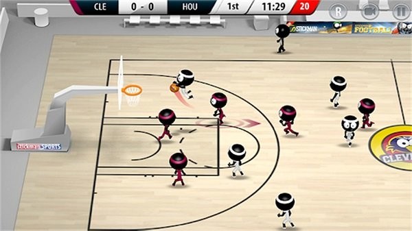 火柴人篮球高手游戏