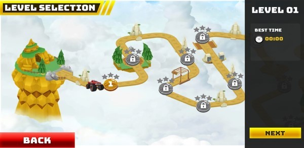 怪物卡车赛车冒险游戏(modern climb stunt)