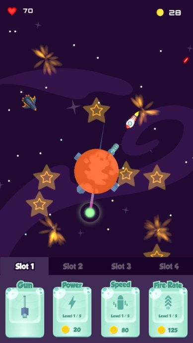 星球战斗旋转太空中文版