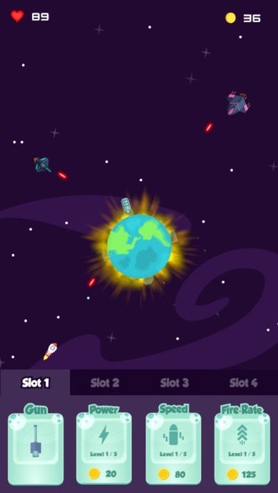 星球战斗旋转太空中文版