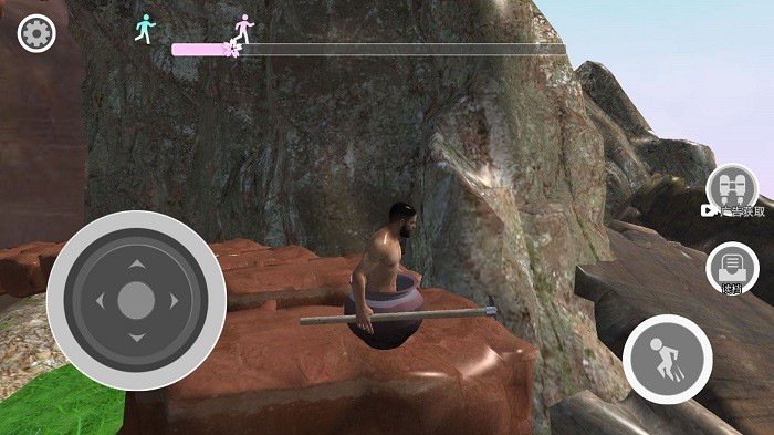 笨拙攀登者掘地生存游戏 笨拙攀登者掘地求升没腿玩个锤子下载