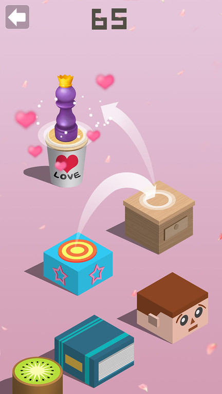 棋子跳一跳游戏