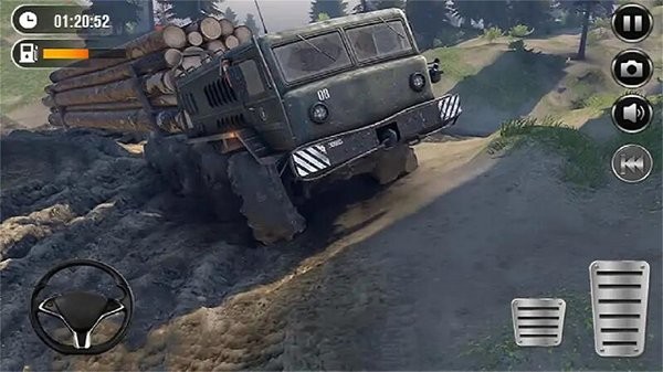 卡车货车登山模拟越野版