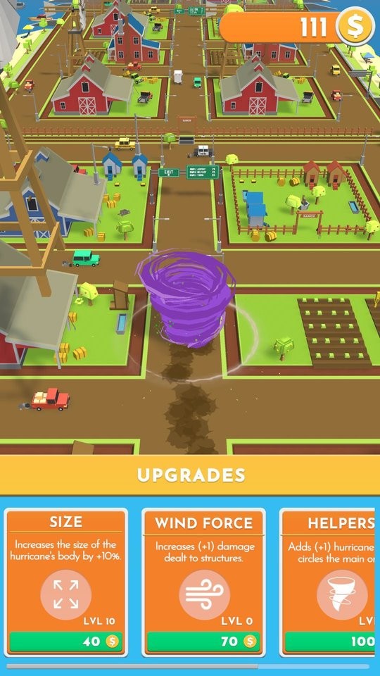 闲置的飓风游戏(idle hurricane)