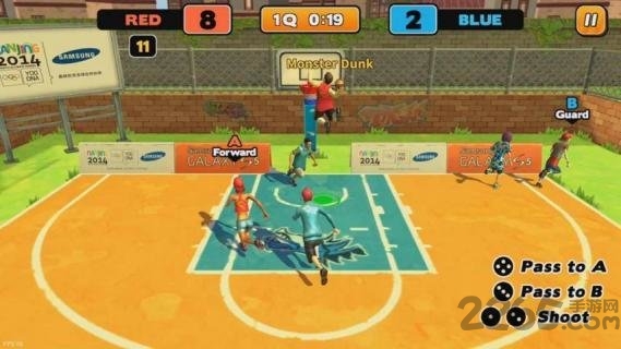 单机街头篮球3v3中文版