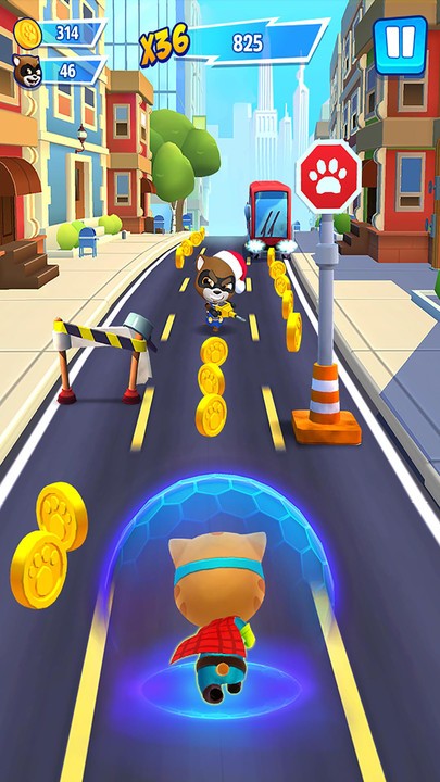 汤姆猫英雄跑酷小游戏