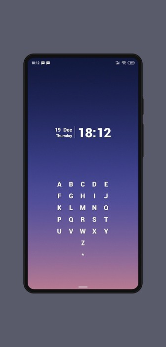 字母索引桌面app