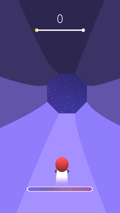 小球隧道跑酷小游戏(tunnel roll)