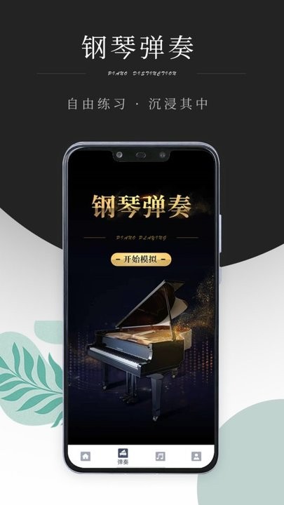 黑白钢琴块软件