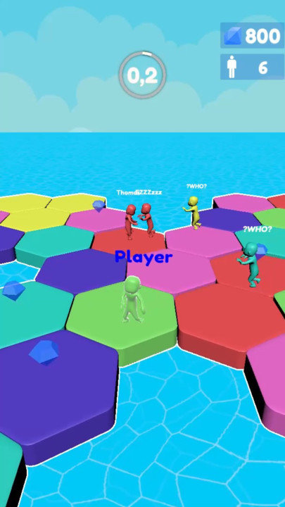 彩色人六边形淘汰赛手机版