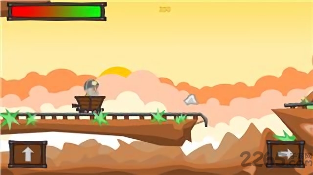 铁道矿车狂奔游戏