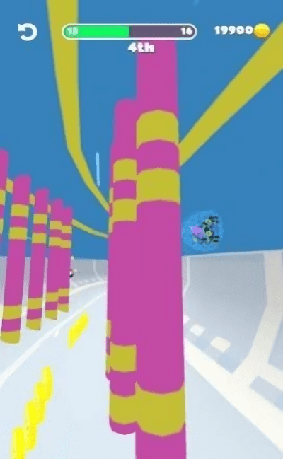 隧道竞速游戏(tunnel kart)