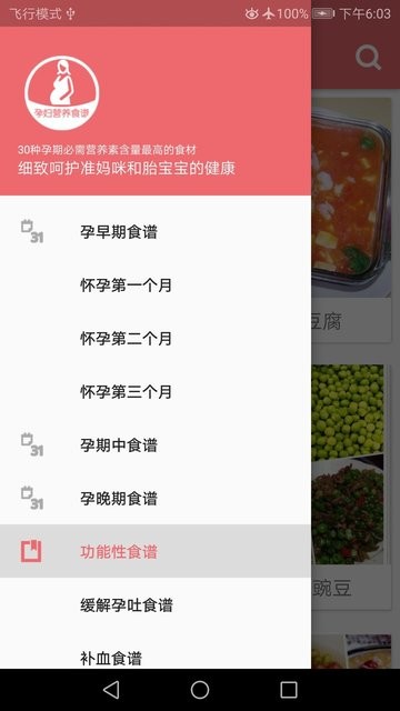 孕妇营养食谱app
