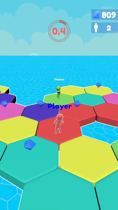 彩色人六边形淘汰赛手机版