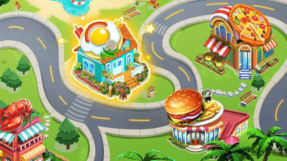 疯狂美食街小游戏