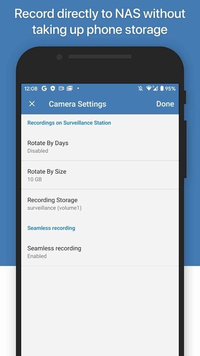 synology livecam app