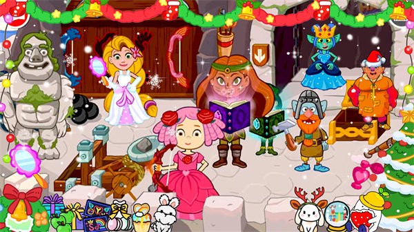 落樱城堡童话世界游戏