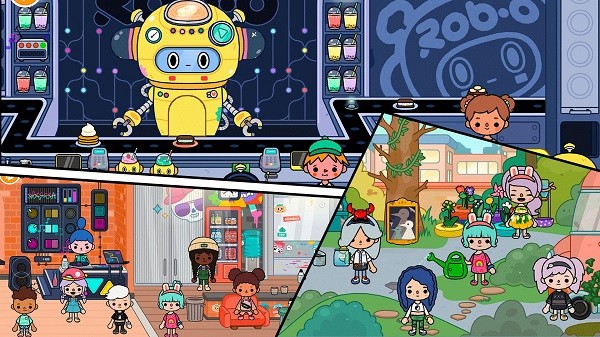 托卡城市小屋探险最新版