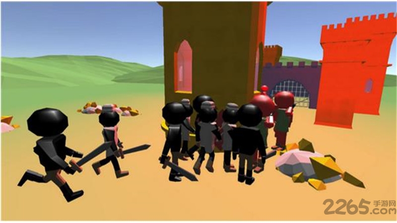 火柴人战争3d游戏