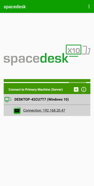 spacedesk使用教程