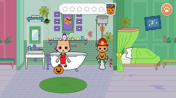 我的小公主城堡万圣节游戏