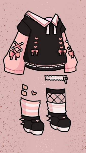 加查时尚灵感中文(gacha life stylish ideas)