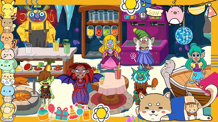 我的小镇闺蜜家游戏