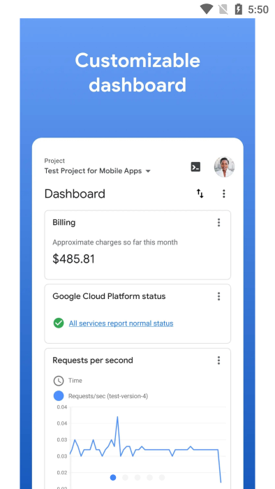 google cloud app