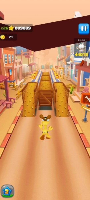 超级跑酷加菲猫游戏