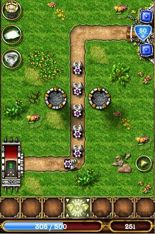 水晶塔防手机游戏