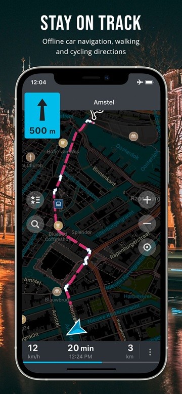 organic maps 路线轨迹