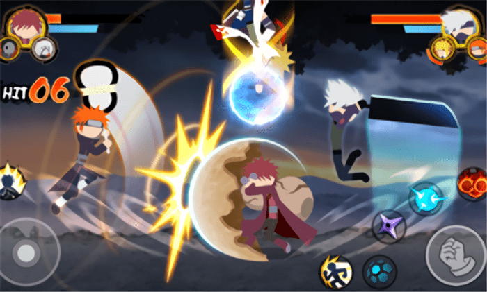 火柴人忍者3v3竞技场游戏(stickman ninja 3v3)