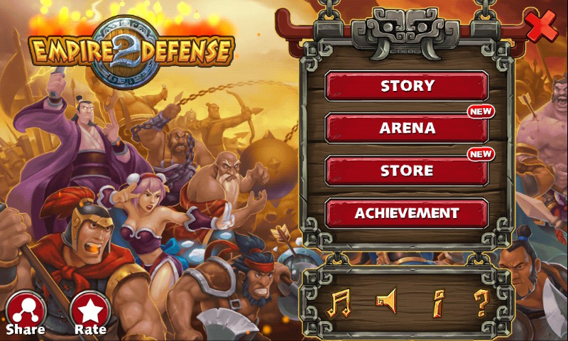 帝国塔防2手机单机版